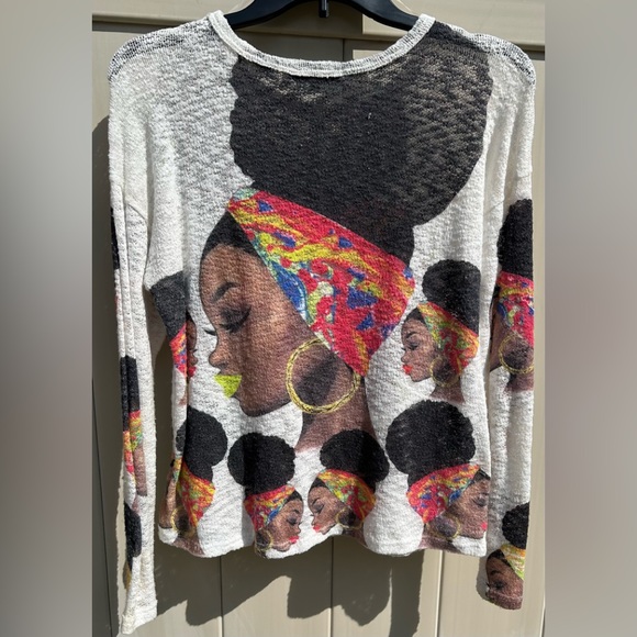 💥LAST CALL💥 LOVE J Top S African Queen Sister Woman Face Hair Bun Sheer Stretch - Picture 4 of 6